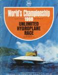 Programme cover of Seattle, 04/08/1968