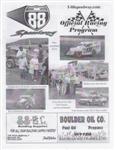 Programme cover of Afton Speedway, 23/07/2010