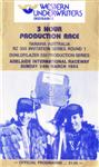 Programme cover of Adelaide International Raceway, 24/03/1985