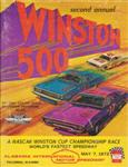 Programme cover of Talladega Superspeedway, 07/05/1972