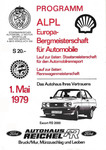 Programme cover of Alpl Hill Climb, 01/05/1979