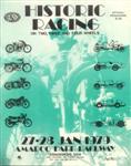 Programme cover of Amaroo Park Raceway, 28/01/1979