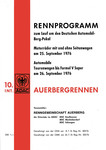 Programme cover of Auerberg Hill Climb, 26/09/1976