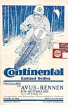 Programme cover of AVUS (Automobil-Verkehrs- und &Uuml;bungsstra&szlig;e), 16/09/1928