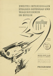 Programme cover of AVUS (Automobil-Verkehrs- und &Uuml;bungsstra&szlig;e), 29/05/1949