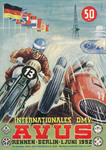 Programme cover of AVUS (Automobil-Verkehrs- und &Uuml;bungsstra&szlig;e), 01/06/1952
