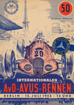 Programme cover of AVUS (Automobil-Verkehrs- und &Uuml;bungsstra&szlig;e), 12/07/1953