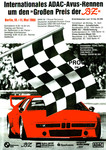 Programme cover of AVUS (Automobil-Verkehrs- und &Uuml;bungsstra&szlig;e), 11/05/1981