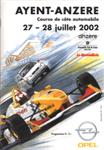 Programme cover of Ayent-Anzere Hill Climb, 28/07/2002