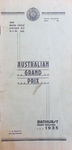 Programme cover of Bathurst Vale Circuit, 20/04/1935