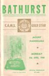 Programme cover of Bathurst Mount Panorama, 15/04/1968