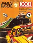 Programme cover of Bathurst Mount Panorama, 03/10/1982