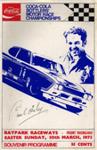 Programme cover of Baypark Raceway, 30/03/1975