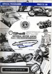 Programme cover of Baypark Raceway, 18/10/1987