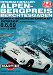 Programme cover of Berchtesgaden Hill Climb, 08/06/1969