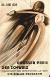 Programme cover of Bern-Bremgarten, 30/06/1935