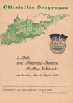 Programme cover of Bernb&uuml;rger Saaledreieck, 10/08/1952