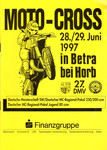 Programme cover of Betra, 29/06/1997