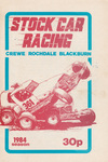 Programme cover of Blackburn Stadium, 1984