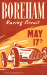 Programme cover of Boreham Racing Circuit, 17/05/1952