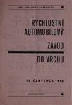 Programme cover of Boskovice, 13/07/1975