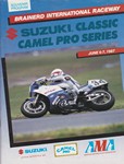 Programme cover of Brainerd International Raceway, 07/06/1987