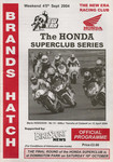 Programme cover of Brands Hatch Circuit, 05/09/2004
