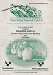 Programme cover of Brands Hatch Circuit, 03/07/2005