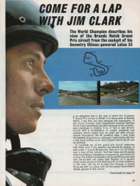 RAC European Grand Prix programme page 25, Brands Hatch Circuit, 11/07/1964