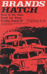 Programme cover of Brands Hatch Circuit, 28/08/1966