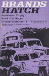 Programme cover of Brands Hatch Circuit, 04/09/1966