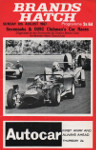 Programme cover of Brands Hatch Circuit, 06/08/1967