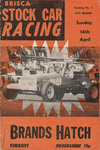 Programme cover of Brands Hatch Circuit, 14/04/1974