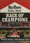 Programme cover of Brands Hatch Circuit, 20/03/1977