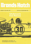 Programme cover of Brands Hatch Circuit, 12/06/1977