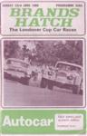 Programme cover of Brands Hatch Circuit, 23/06/1968