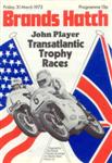 Programme cover of Brands Hatch Circuit, 31/03/1972