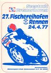 Programme cover of Bremerhaven, 24/04/1977