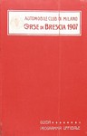 Programme cover of Brescia, 02/09/1907
