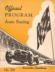 Programme cover of Brewerton Speedway, 1952