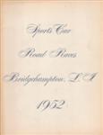 Programme cover of Bridgehampton Public Road Circuit, 24/05/1952