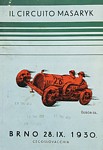 Programme cover of Brno Circuit, 28/09/1930