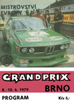 Programme cover of Brno Circuit, 10/06/1979