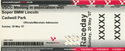 Ticket for Cadwell Park Circuit, 20/05/2007