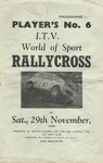 Programme cover of Cadwell Park Circuit, 29/11/1969