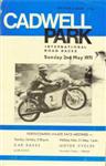 Programme cover of Cadwell Park Circuit, 02/05/1971