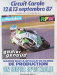 Programme cover of Carole, 13/09/1987