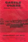 Programme cover of Castle Combe Circuit, 01/10/1977