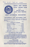 Programme cover of Croft Circuit, 10/03/1979