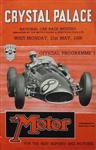 Programme cover of Crystal Palace Circuit, 21/05/1956